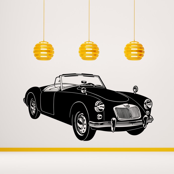 Timer Decal MG Old-timer Vinyl Wall Decal - Cutzz